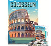 Puzzle da 1000 pezzi per ragazzi: Viaggio nell'antica Roma gioco rompicapo difficile e stimolante ideale come regalo per tutta la famiglia 50x75cm