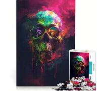 Puzzle da 1000 pezzi per ragazzi Vibrant Requiem decorazione murale stimola la memoria compleanno e Natale 38x26cm