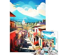 Puzzle da 1000 pezzi per ragazzi Visita Antigua per compleanno Natale Gioco educativo di difficoltà elevata adatto a ragazzi dai 14 anni in su (38x26cm)