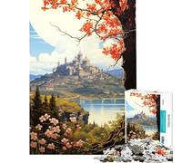 Puzzle da 1000 pezzi per ragazzi visita la Provenza divertimento a casa regalo di compleanno gioco impossibile per ragazzi dai 14 anni in su (50x75cm)