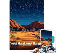 Puzzle da 1000 pezzi per ragazzi West MacDonnell Ranges Australia ideale per compleanni e Natale Giocattolo educativo adatto a partire dai 14 anni (38x52cm)
