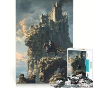 Puzzle da 1000 pezzi per ragazzi Whispers of Ruined Realms gioco pratico passatempo ideale per le vacanze compleanno e Natale 38x26cm