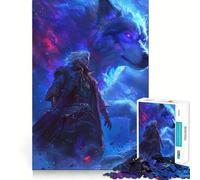 Puzzle da 1000 pezzi per ragazzi Wolf Guardian,stimolante per le capacità cognitive,divertente,con incastro sicuro e senza pezzi che si staccano,un modo coinvolgente per passare il tempo libero