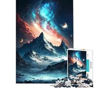 Puzzle da 1000 pezzi per ragazzi Wonder Everest Mount gioco interattivo educativo regalo per il Secret Santa ideale per passare il tempo durante le vacanze (dimensioni 38x52cm)