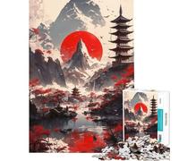 Puzzle da 1000 pezzi per ragazzi Zen Horizons difficile e stimolante per il divertimento in famiglia Gioco divertente per ragazzi dai 14 anni in su 38x52cm