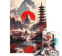 Puzzle da 1000 pezzi per ragazzi Zen Horizons sfida educativa di analisi e logica giocattolo decorativo da parete per ragazzi dai 14 anni in su (50x75cm)