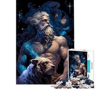 Puzzle da 1000 pezzi per ragazzi Zeus e i suoi compagni Divertimento a casa decorazione artistica per la casa giochi per famiglie adatto a persone dai 14 anni in su (50x75cm)