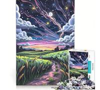 Puzzle da 1000 pezzi Percorso Magico gioco pratico difficile compleanno e Natale 38x26cm