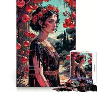 Puzzle da 1000 pezzi "Persefone, Regina degli Inferi" per adolescenti, gioco di logica, leggero e rilassante, taglio liscio, decorazione da parete (50x75cm)