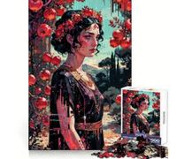 Puzzle da 1000 pezzi "Persefone, Regina degli Inferi" per adulti, migliora la memoria, allevia l'ansia, con bordi netti, decorazione da parete (38x26cm)
