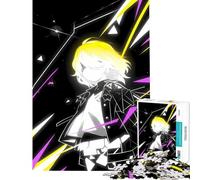 Puzzle da 1000 pezzi - Personaggi anime con dettagli geometrici - Giocattolo educativo - Gioco impossibile - Perfetto per passare il tempo durante le vacanze o come regalo di compleanno (38x52cm)