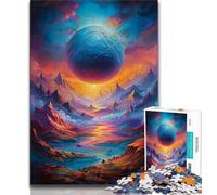 Puzzle da 1000 pezzi "Pianeta colorato" puzzle da 1000 pezzi per adulti e adolescenti allena il cervello e le mani regalo per amici e familiari (26x38cm)