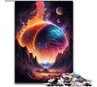 Puzzle da 1000 pezzi "Pianeta Gassoso Gigante" per adolescenti, giocattoli, giochi educativi, antistress, regali unici per compleanni e compleanni (26x38cm)