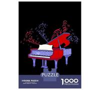 Puzzle Da 1000 Pezzi Piano Player 4th Of July Puzzle Per Adulti Gioco Pratico Sfida Difficile Interazione Genitore-figlio 38x26cm/1000pcs