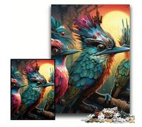 Puzzle da 1000 pezzi Picchio colorato Puzzle da 1000 pezzi per adulti Colorato, divertente, stimolante e stimolante Dimensioni 50x75cm