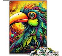 Puzzle da 1000 pezzi Picchio colorato, puzzle impossibile per adulti, attività di legame familiare, feste e compleanni (dimensioni 26x38cm)