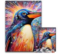 Puzzle da 1000 pezzi "Pinguino", puzzle difficile per adulti e adolescenti, serata di giochi in famiglia, idea regalo stimolante per la mente, 50x75CM/19,68x29,52 pollici.