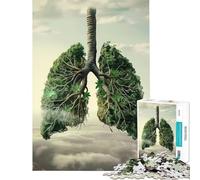 Puzzle da 1000 pezzi "Polmoni della Terra" - Gioco divertente sfida per l'intelligenza e la mente giocattolo avvincente regalo per donne e uomini divertente e spiritoso (Dimensioni 38x52cm)