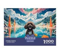 Puzzle Da 1000 Pezzi, Poodle Puzzle Per Adulti, Un Puzzle Impegnativo, Per Tutta La Famiglia, Regali Per Donne, Regali Per Uomini, Tema: Pet Dog (70x50cm/1000pcs)