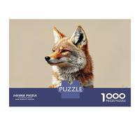 Puzzle Da 1000 Pezzi Portrait of A Fox Puzzle Per Adulti Gioco Rompicapo Ma Divertente E Umoristico Offerta Regalo Per Tutta La Famiglia 52x38cm/1000pcs