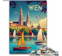 Puzzle da 1000 pezzi, poster del mondo, puzzle per adulti, regalo perfetto da 1000 pezzi per compleanni, vacanze, decorazioni per feste spaziali (dimensioni 26x38cm)