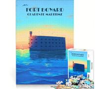 Puzzle da 1000 pezzi, poster Fort Boyard, giochi educativi, decorazione perfetta, compleanno e Natale 38x52cm