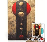 Puzzle da 1000 pezzi "Potere celeste" Minimalista, Antistress, Divertente e Umoristico, Adatto per la decorazione della scrivania 50x75cm