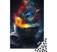 Puzzle da 1000 pezzi Primordial Universe Soup per adulti, regalo di Halloween, puzzle per adulti, decorazioni e regali unici per la casa, 1000 pezzi (38x26 cm)