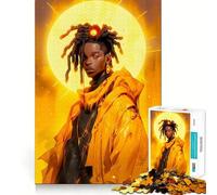 Puzzle da 1000 pezzi "Principe del Sole" per adolescenti, gioco di allenamento mentale, gioco di gruppo, taglio di precisione, regalo per le festività 38x52cm