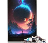 Puzzle da 1000 pezzi "Protettore dell'Universo" per adulti, difficoltà elevata, rafforza le relazioni tra i membri della famiglia (75x50 cm)