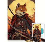 Puzzle da 1000 pezzi "Pull Dog Warrior" per ragazzi, gioco di intelligenza, divertimento in casa, taglio di qualità, regalo creativo (38x52cm)