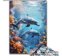 Puzzle da 1000 pezzi "Purple Magic Butterfly" per adulti e ragazzi, perfetto per le serate di gioco, giocattolo colorato da regalare a casa (26x38cm)