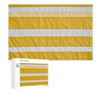 Puzzle da 1000 pezzi Puzzle a strisce bianche e gialle Puzzle personalizzato per adulti Puzzle in legno Puzzle personalizzati da foto Puzzle classico per matrimonio compleanno San Valentino