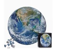 Puzzle da 1000 Pezzi, Puzzle da 1000 Pezzi Round Earth per Adulti Sfida Infinita Puzzle Ad Alta Risoluzione Giocattoli Elettronici