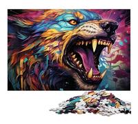 Puzzle da 1000 pezzi puzzle di bestia strana e malvagia per adulti puzzle di carta gioco impegnativo da 1000 pezzi (38x26 cm)