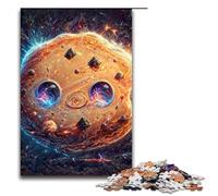 Puzzle da 1000 pezzi puzzle di biscotti spaziali per adulti puzzle in legno per famiglie (75x50 cm)