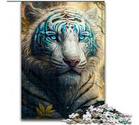 Puzzle da 1000 pezzi, Puzzle Fantasy Tiger da 1000 pezzi per adulti, ideale per decorare casa e ufficio, regalo perfetto per il compleanno (dimensioni 38x26cm)