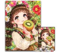 Puzzle da 1000 pezzi, puzzle in cartone con ragazze anime, giochi, giocattoli, regalo, per migliorare l'amore tra coppie dai 14 anni in su, 26x38cm