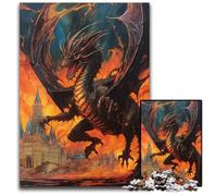 Puzzle da 1000 pezzi puzzle in legno con creature fantastiche perfetto per adolescenti collezionisti ideale per la decorazione della casa regalo da viaggio 1000 pezzi (75x50 cm)