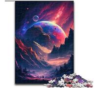 Puzzle da 1000 pezzi Puzzle mistici della vetta della montagna per adulti, dimensioni 50x75cm, gioco interattivo per famiglie, vacanze, gioco di attività per famiglie