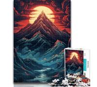 Puzzle da 1000 pezzi, Puzzle Mountain Everest per adulti, 1000 pezzi, allena il tuo cervello e le tue mani, regali per amici e familiari, 50x75cm