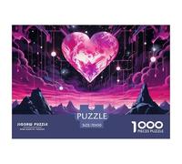 Puzzle Da 1000 Pezzi, Puzzle Per Adulti Love Sunset, Gioco Di Abilità Per Tutta La Famiglia, Colorato Magic World 70x50cm/1000pcs