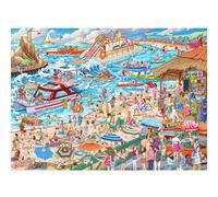 Puzzle da 1000 pezzi, puzzle per adulti, un puzzle impegnativo, 1000 pezzi, per adulti per tutta la famiglia, regali per donne, regali per uomini, tema: spiaggia estiva