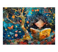 Puzzle da 1000 pezzi, puzzle per adulti, un puzzle impegnativo, per tutta la famiglia, regali per donne, regali per uomini, tema: ragazza delle fiabe