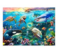 Puzzle da 1000 pezzi, puzzle per adulti, un puzzle impegnativo, per tutta la famiglia, regali per donne, regali per uomini, tema: avventura subacquea