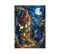 Puzzle da 1000 pezzi, puzzle per adulti, un puzzle impegnativo, per tutta la famiglia, regali per donne, regali per uomini, tema: vecchio castello