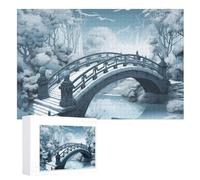 Puzzle da 1000 pezzi Puzzle personalizzati per adulti Pittura a ponte Puzzle di immagini Puzzle personalizzati da foto Puzzle in legno Classico puzzle per famiglia Matrimonio Compleanno Regali di San