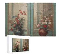 Puzzle da 1000 pezzi Puzzle personalizzati per adulti Puzzle di immagini in stile rosso chiaro Puzzle personalizzati da foto Puzzle in legno classico per famiglia Matrimonio Compleanno Regali di San