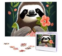 Puzzle da 1000 pezzi Puzzle personalizzato per adulti Carino bradipo Puzzle personalizzato da foto Puzzle in legno Classico Puzzle per famiglia Matrimonio Regali di compleanno