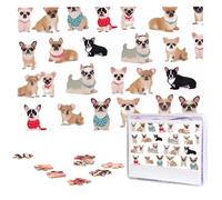 Puzzle da 1000 pezzi Puzzle personalizzato per adulti Carino Chihuahua Pug Modello Immagine Puzzle personalizzato da foto Puzzle in legno Classico Puzzle per Famiglia Matrimonio Regali di compleanno